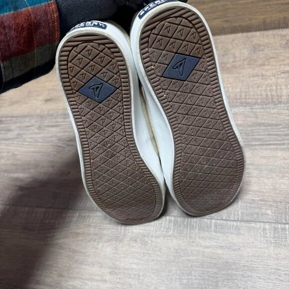 Sperry Crest Vibe Linen/Oat Canvas Sneaker Women's Size 7.5 - Picture 4 of 7